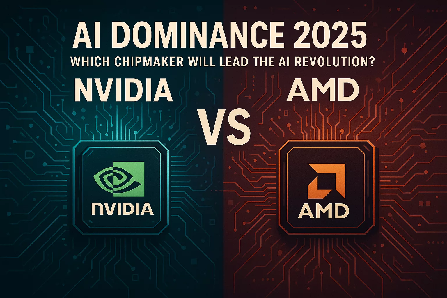Nvidia vs AMD AI Dominance 2025