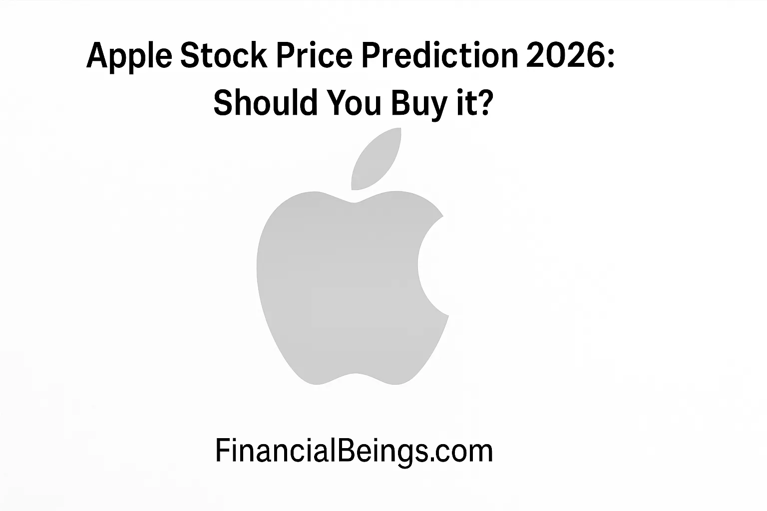 Apple Stock Price Prediction 2026