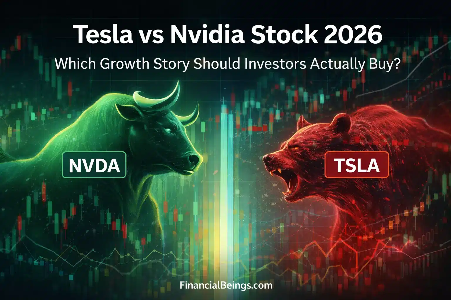 Tesla vs Nvidia Stock Chart 2026: Which Growth Story Should Investors Actually Buy?