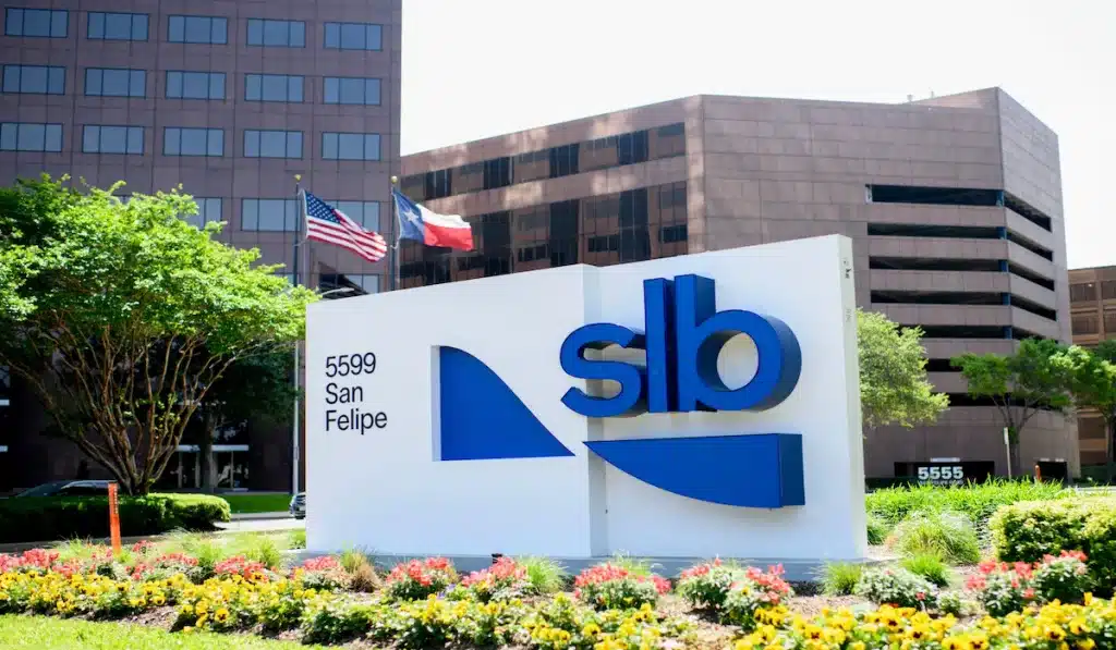 SLB oil stock company