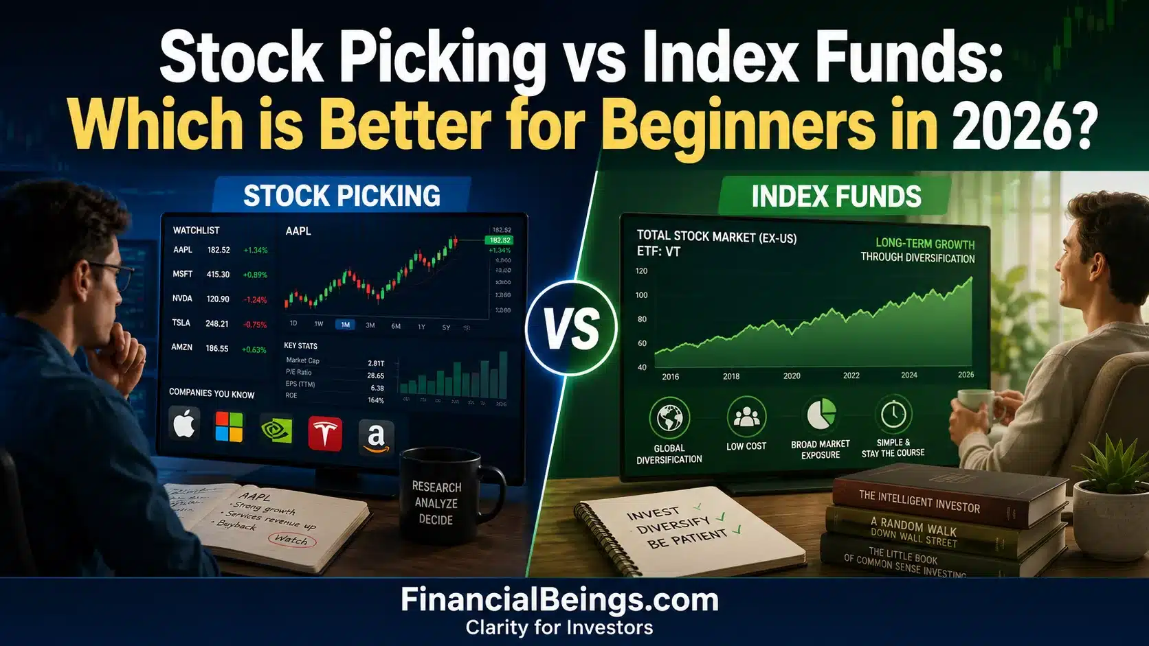 stock picking vs index funds
